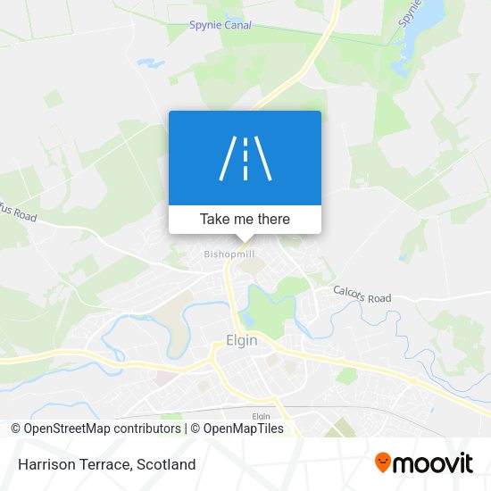 Harrison Terrace map