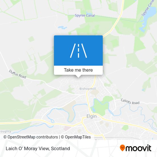 Laich O' Moray View map