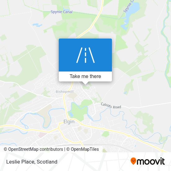 Leslie Place map