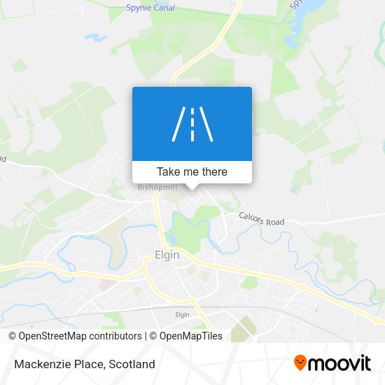 Mackenzie Place map