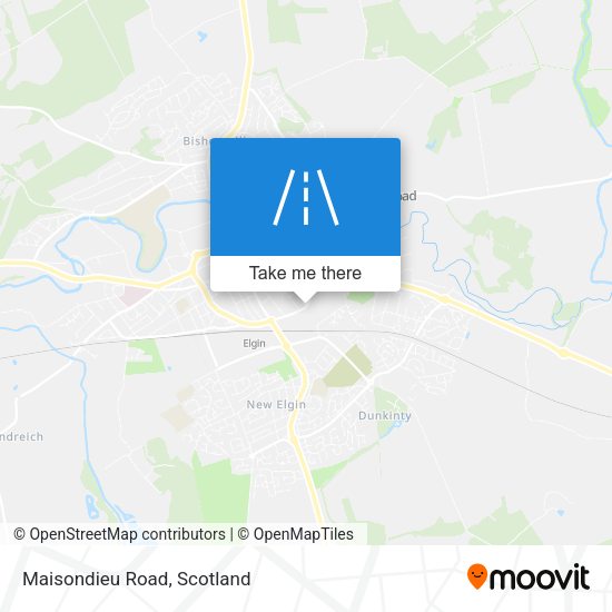 Maisondieu Road map