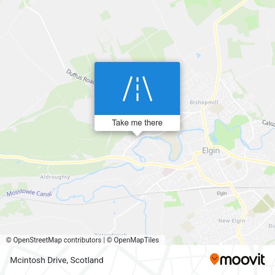 Mcintosh Drive map