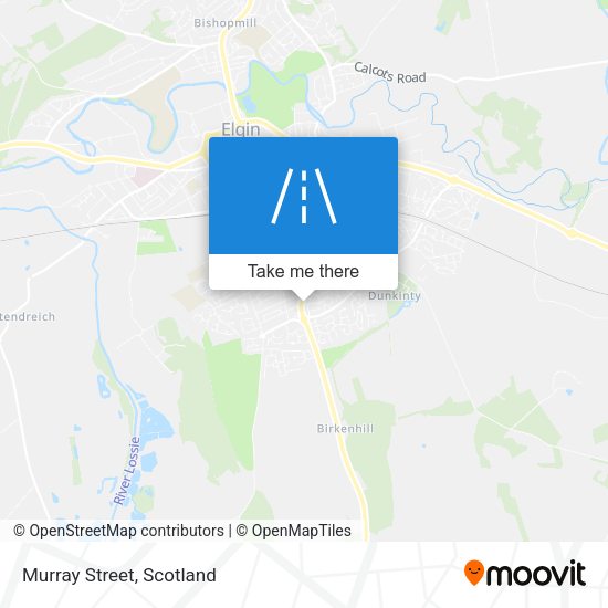 Murray Street map