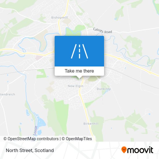 North Street map