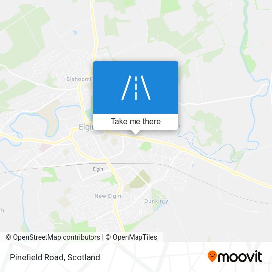 Pinefield Road map