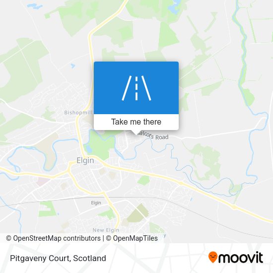 Pitgaveny Court map