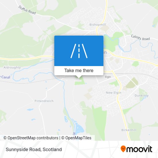 Sunnyside Road map