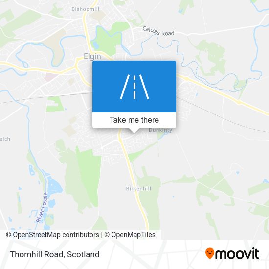 Thornhill Road map