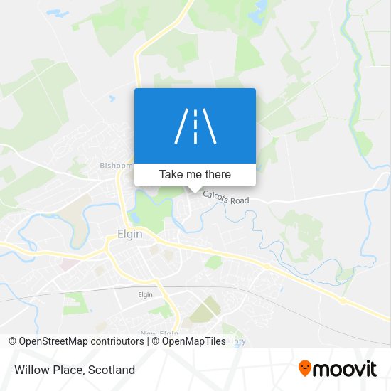 Willow Place map