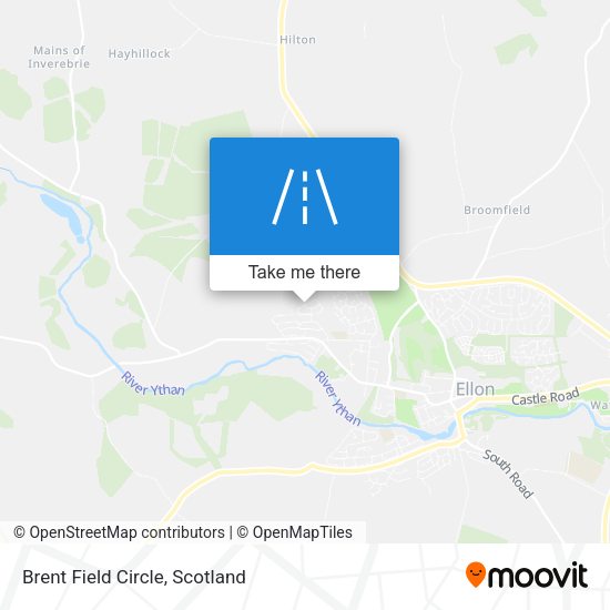 Brent Field Circle map