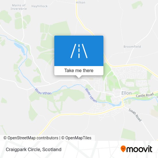 Craigpark Circle map