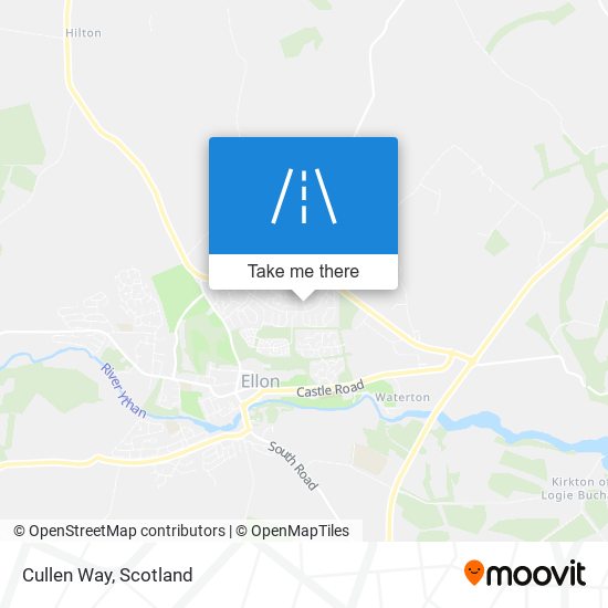 Cullen Way map