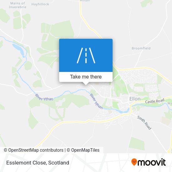 Esslemont Close map
