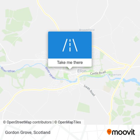 Gordon Grove map