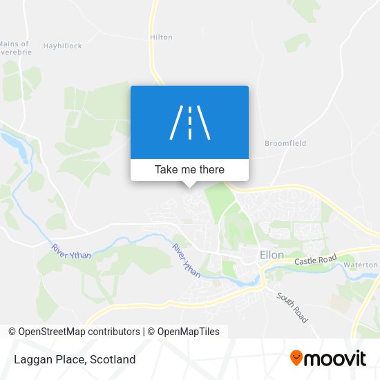 Laggan Place map