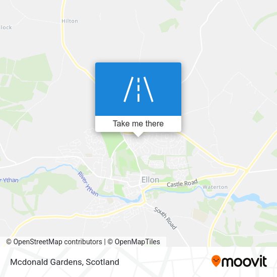 Mcdonald Gardens map