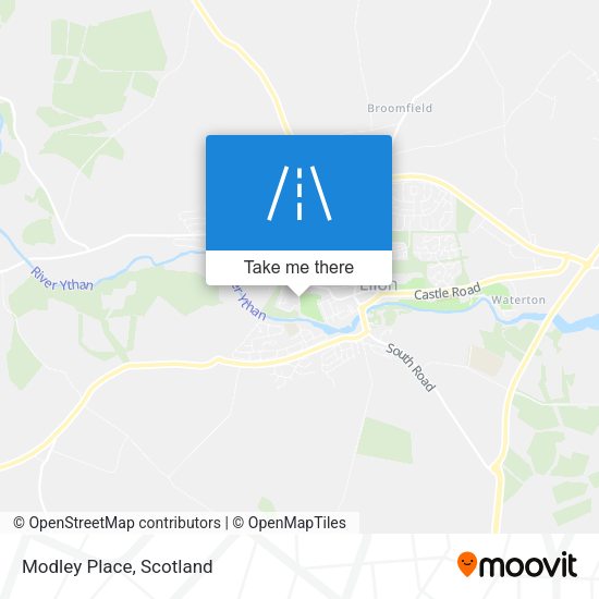 Modley Place map