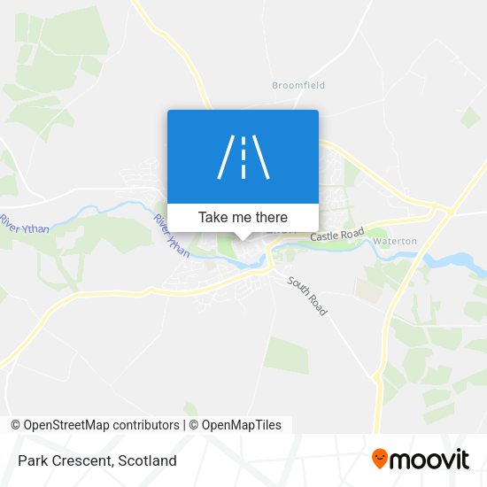 Park Crescent map