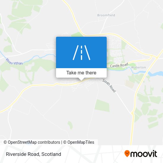 Riverside Road map