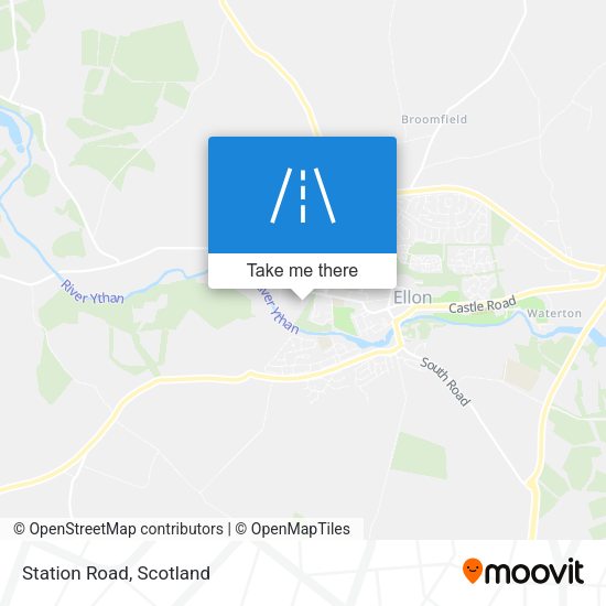 Station Road map