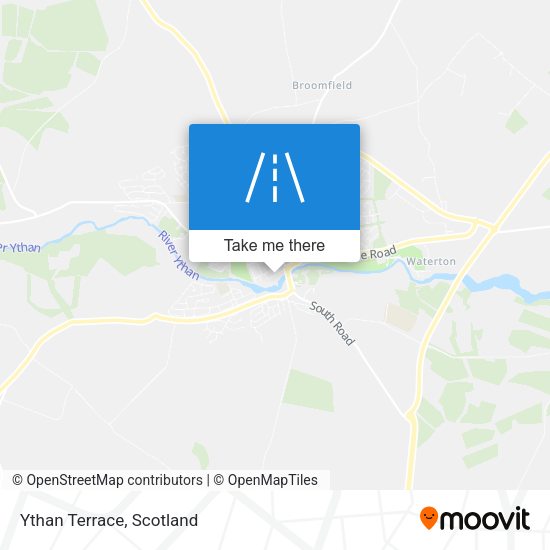 Ythan Terrace map