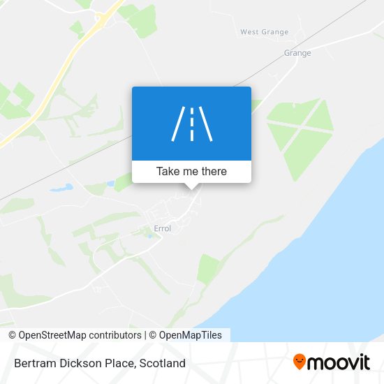 Bertram Dickson Place map
