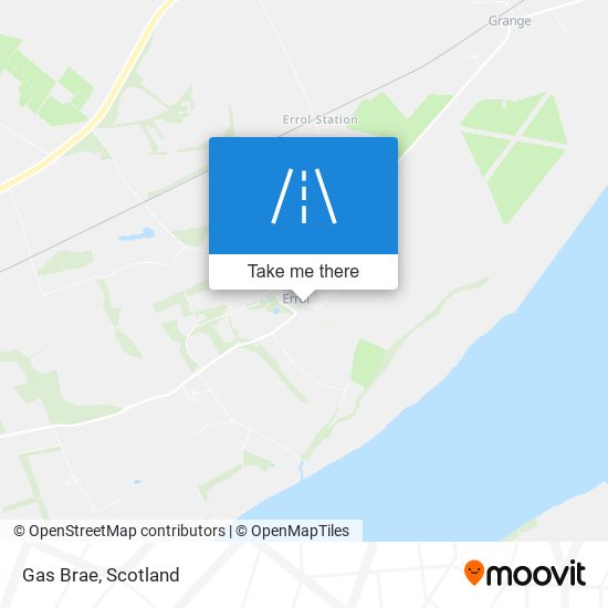 Gas Brae map