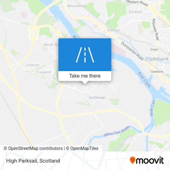 High Parksail map