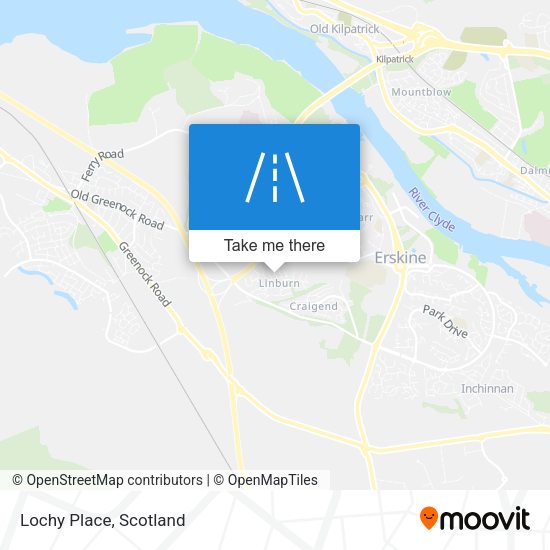 Lochy Place map