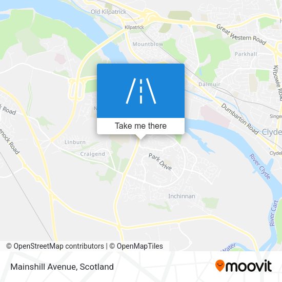 Mainshill Avenue map