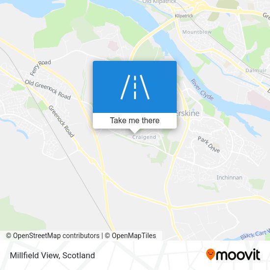 Millfield View map