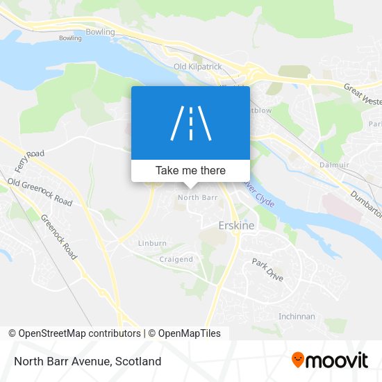 North Barr Avenue map