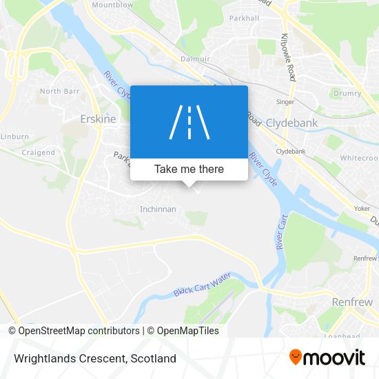 Wrightlands Crescent map