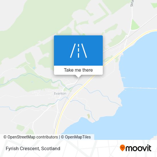 Fyrish Crescent map