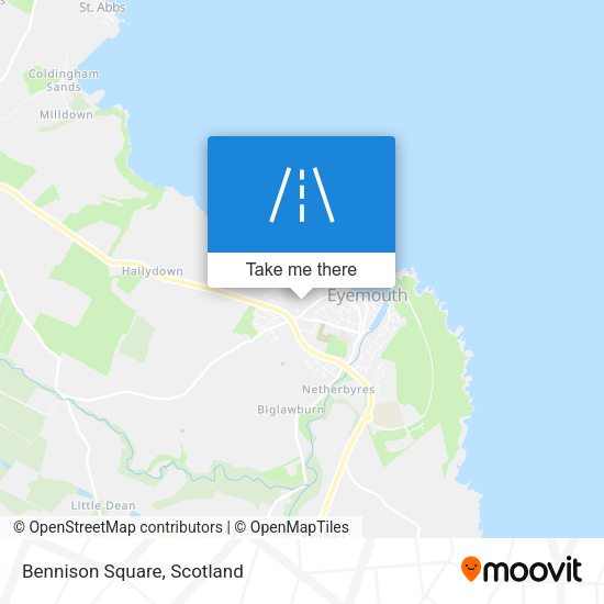 Bennison Square map