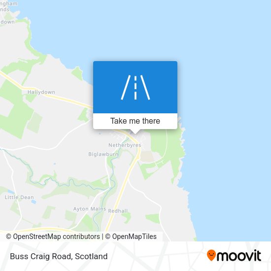 Buss Craig Road map