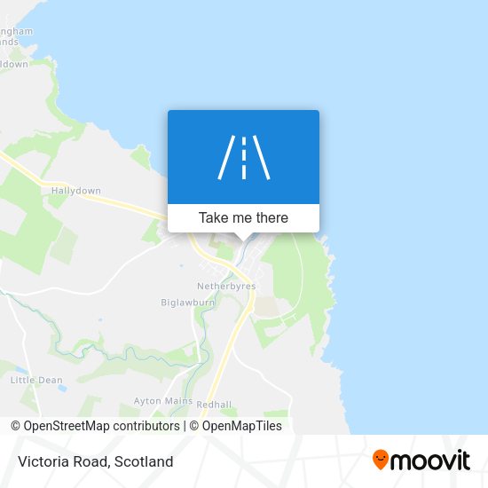 Victoria Road map