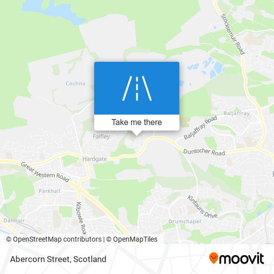 Abercorn Street map