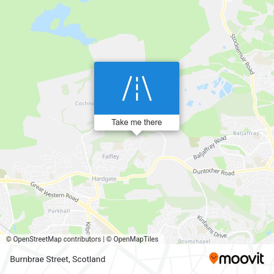 Burnbrae Street map
