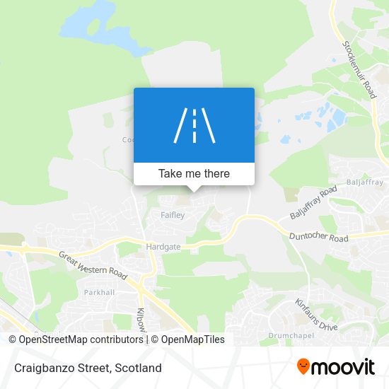 Craigbanzo Street map
