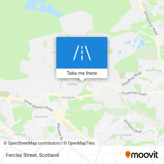 Ferclay Street map