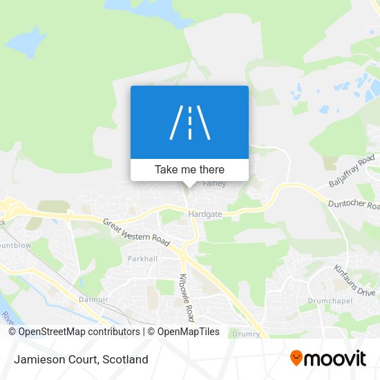 Jamieson Court map