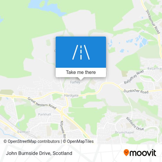 John Burnside Drive map