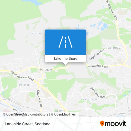 Langside Street map
