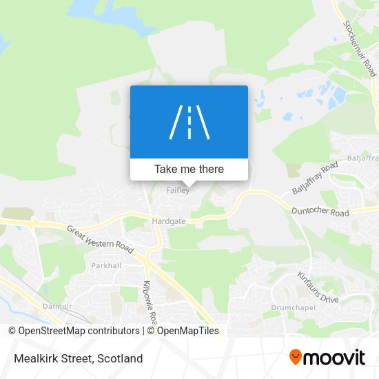 Mealkirk Street map