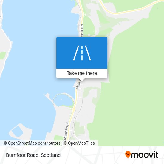 Burnfoot Road map