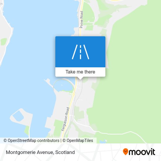 Montgomerie Avenue map