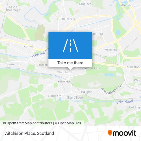 Aitchison Place map