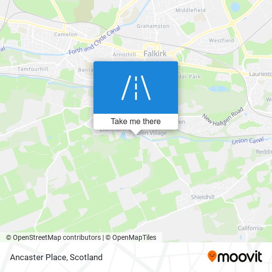 Ancaster Place map