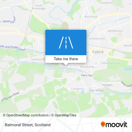 Balmoral Street map